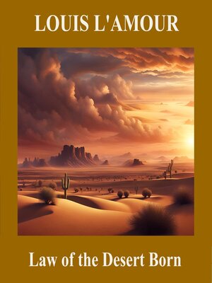 cover image of Law of the Desert Born